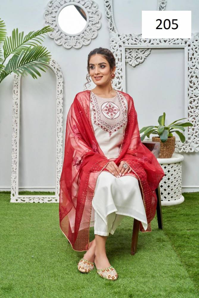 Suhani 205 Festive Wear Wholesale Readymade Salwar Suits
